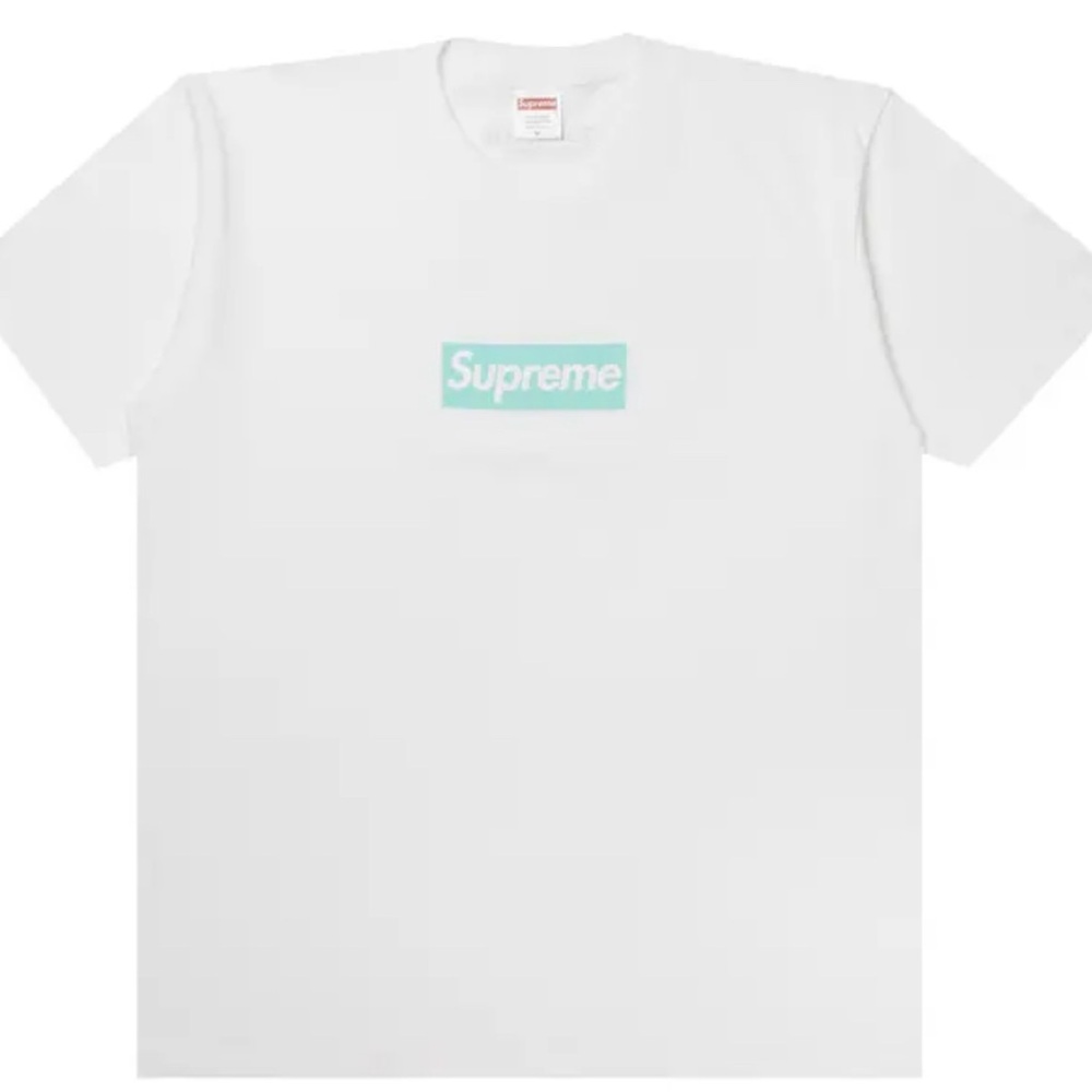 Supreme Tiffany & Co. White Cotton Label